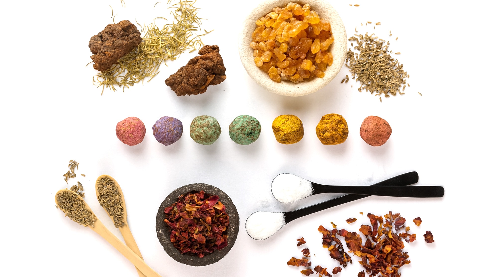 7 Chakras Räucher-Set - Herstellung