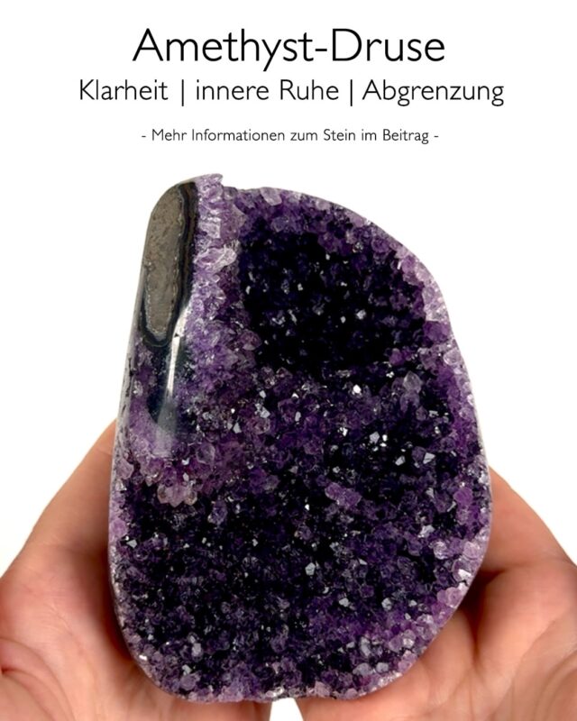 Amethyst-Drusen - Wirkung