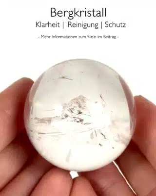 Bergkristall-Kugel - Wirkung
