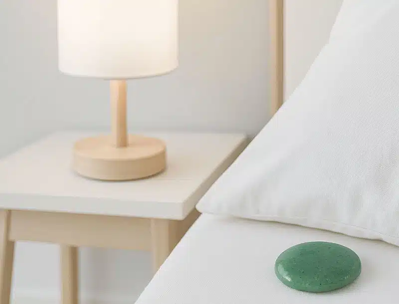 Grüner Aventurin als Schlafstein