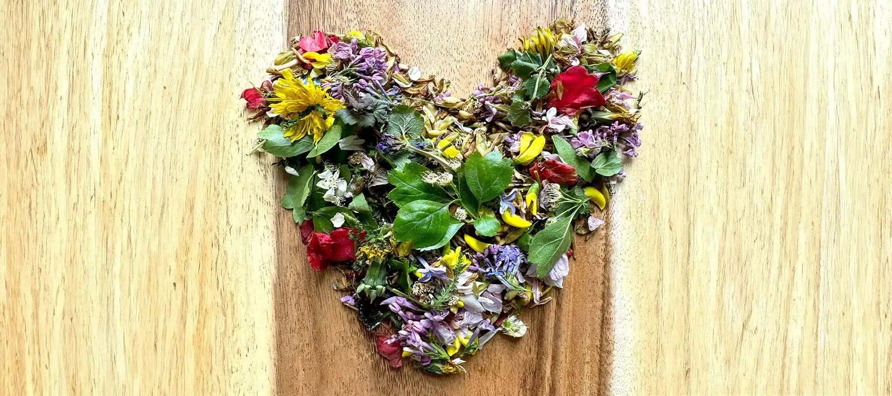 Beltaine-Blüten frisch gesammelt