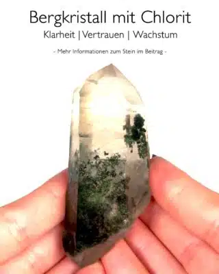Bergkristall-Chlorit-Marokko - Wirkung