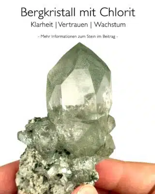 Bergkristall-Chlorit - Wirkung
