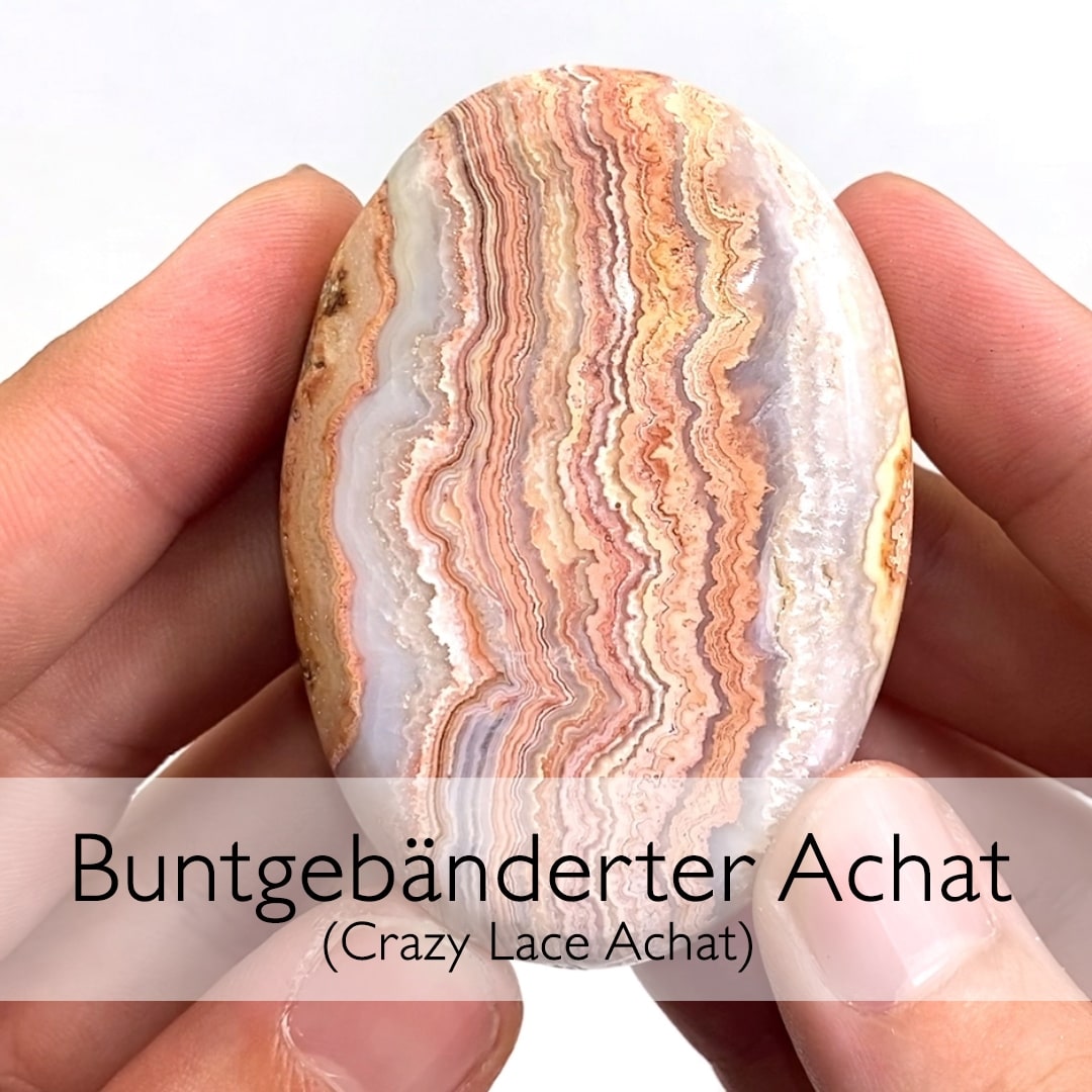 Buntgebaenderter Achat Buntgebaenderter Achat