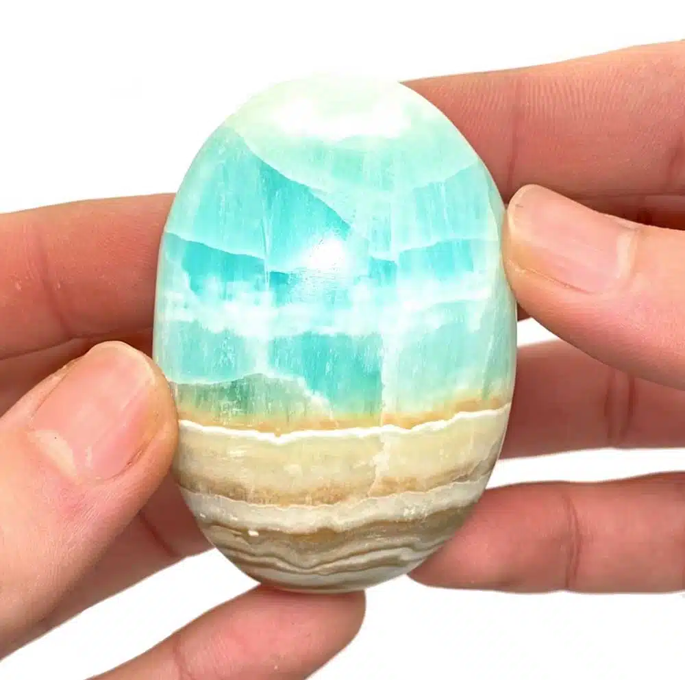 Blauer Calcit-Aragonit (Caribbean Calcite)