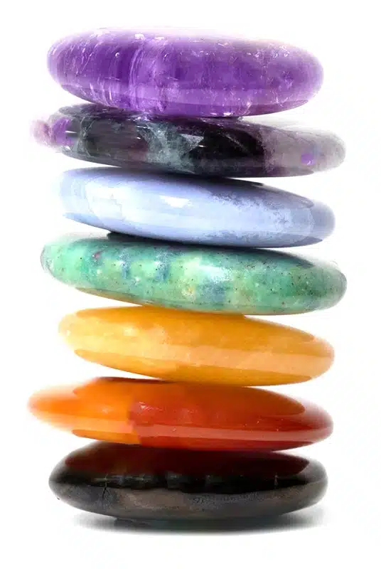 Scheibensteine: Chakra-Steine