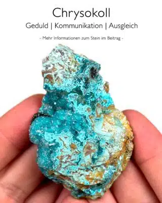 Chrysokoll, roh - Wirkung
