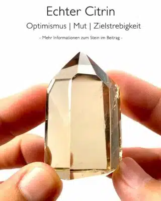 Echter Citrin - Wirkung