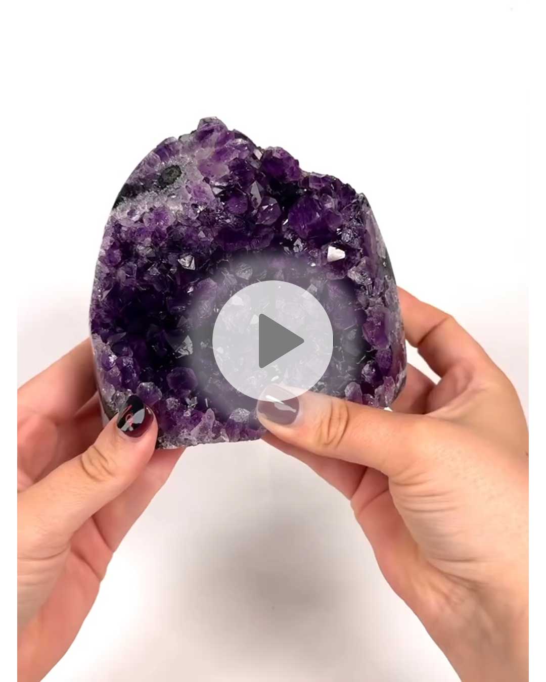 Einzelstueck-Amethyst-Druse-A1