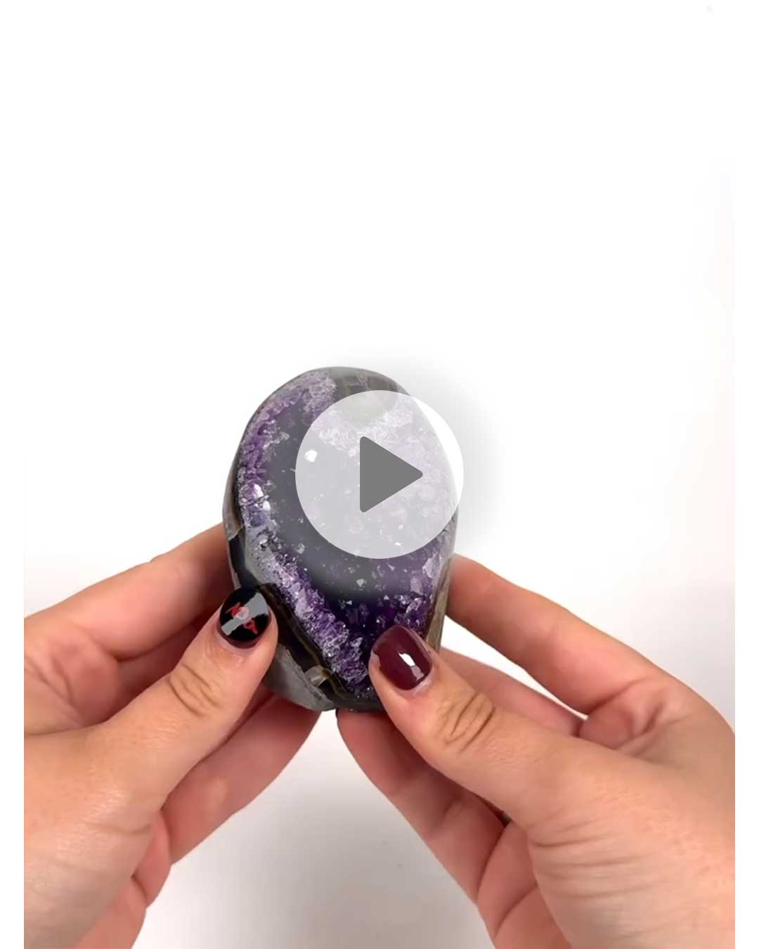 Einzelstueck-Amethyst-Druse-A10