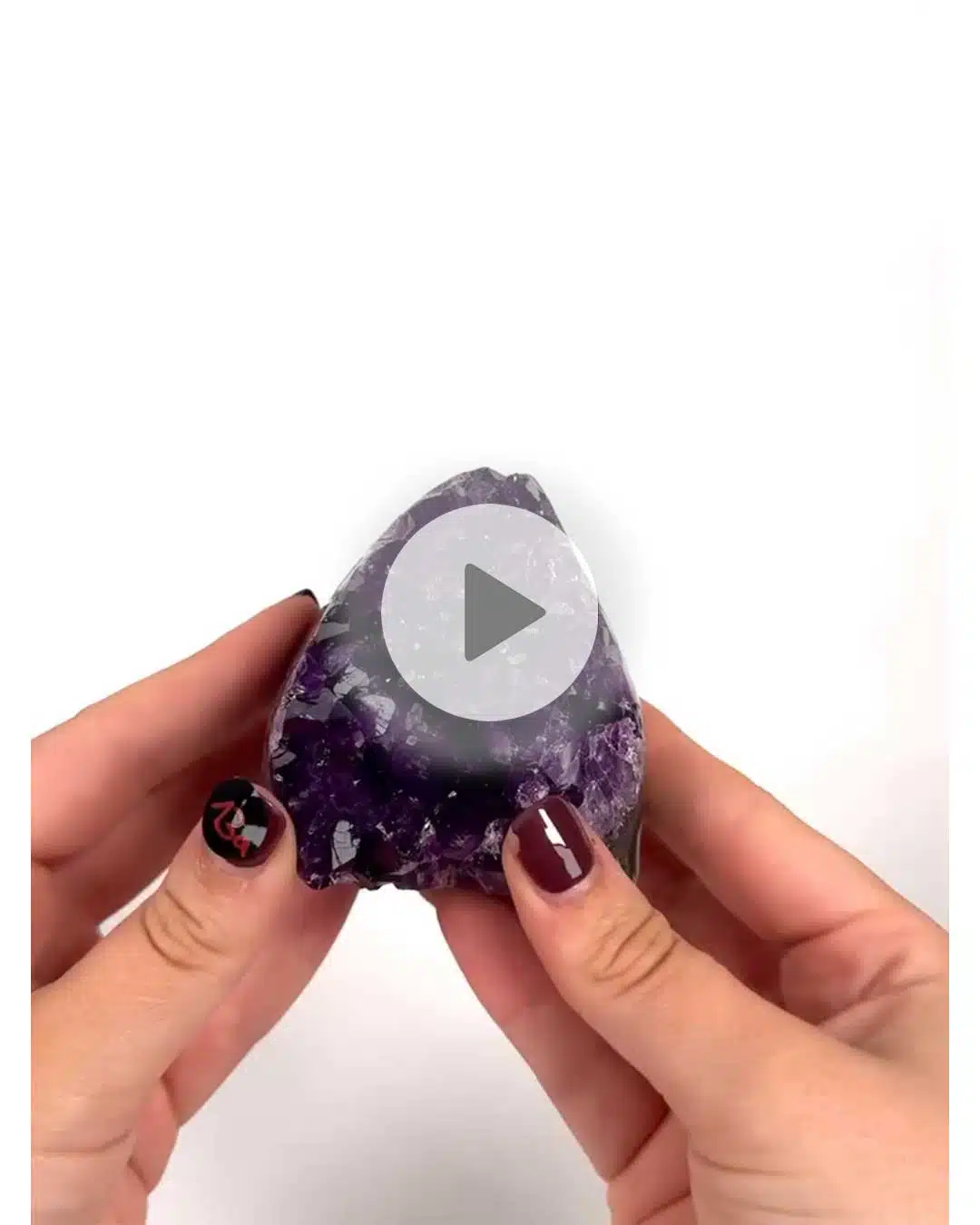 Einzelstueck-Amethyst-Druse-A13