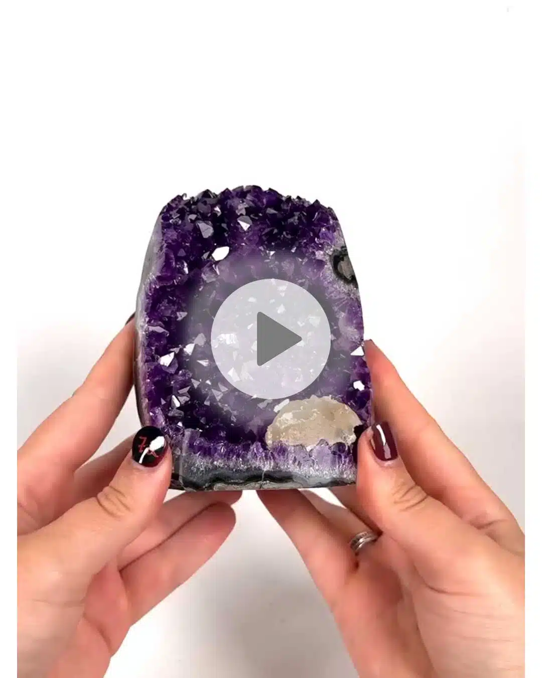 Einzelstueck-Amethyst-Druse-A7