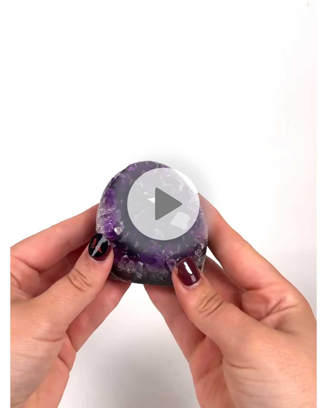 Einzelstueck-Amethyst-Druse-A8