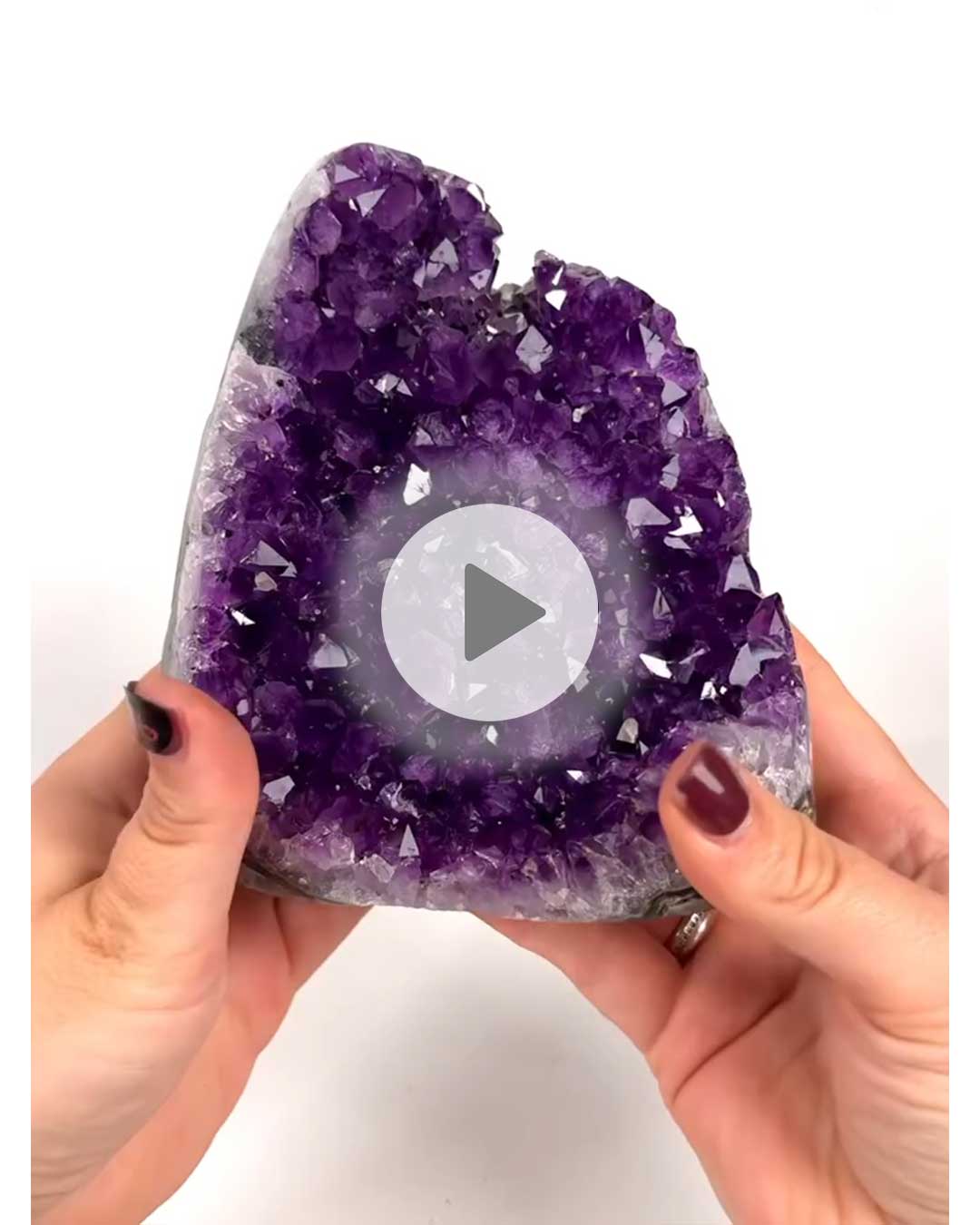 Einzelstueck-Amethyst-Druse-B1