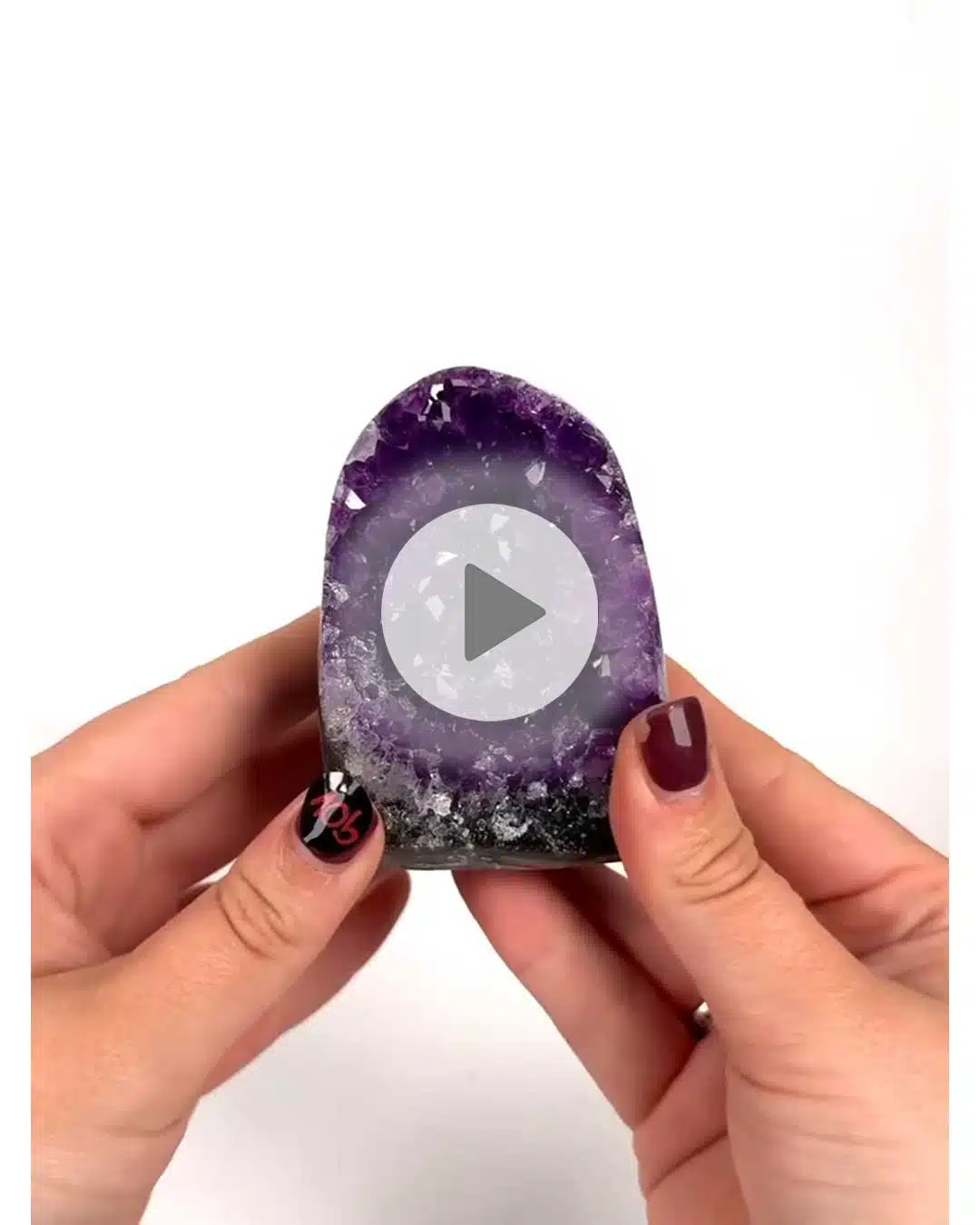 Einzelstueck-Amethyst-Druse-B10