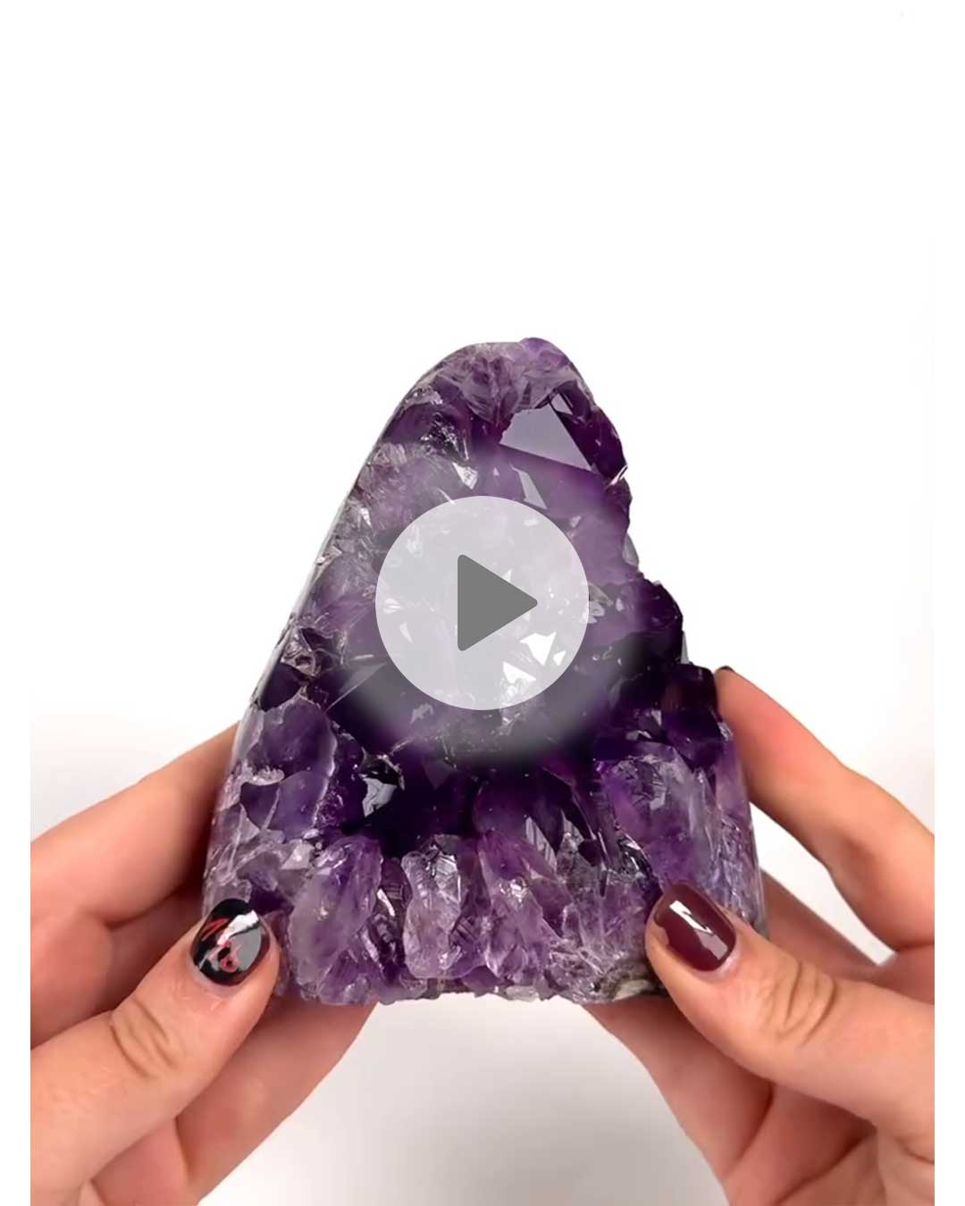 Einzelstueck-Amethyst-Druse-B14