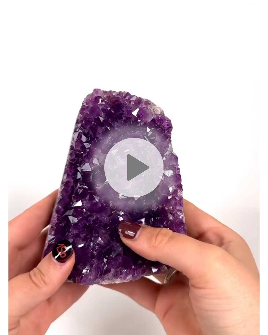 Einzelstueck-Amethyst-Druse-B15