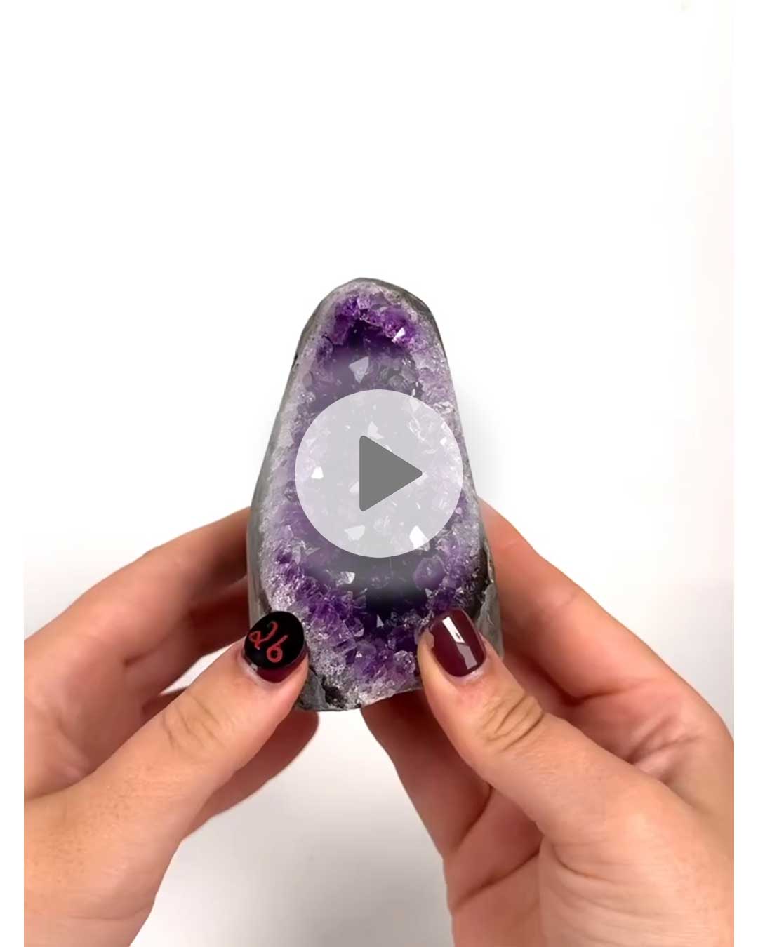 Einzelstueck-Amethyst-Druse-B2