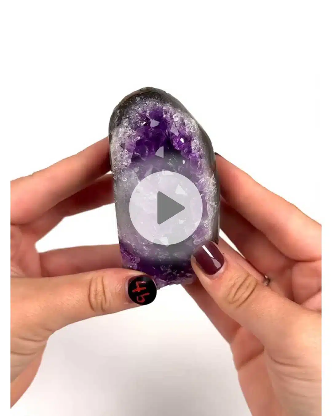 Einzelstueck-Amethyst-Druse-B4