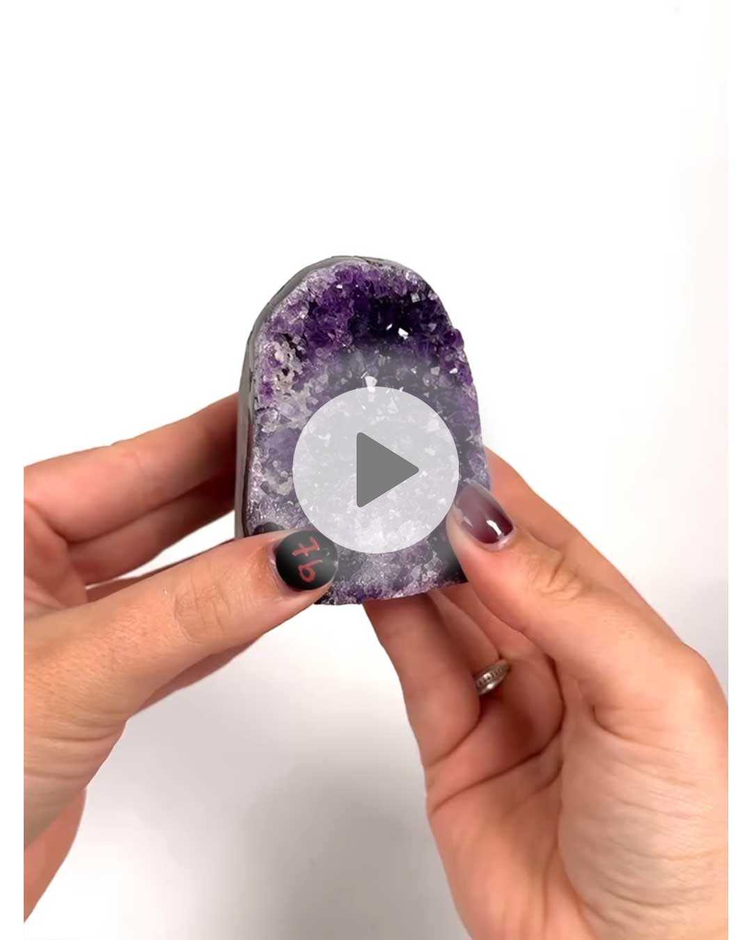 Einzelstueck-Amethyst-Druse-B7