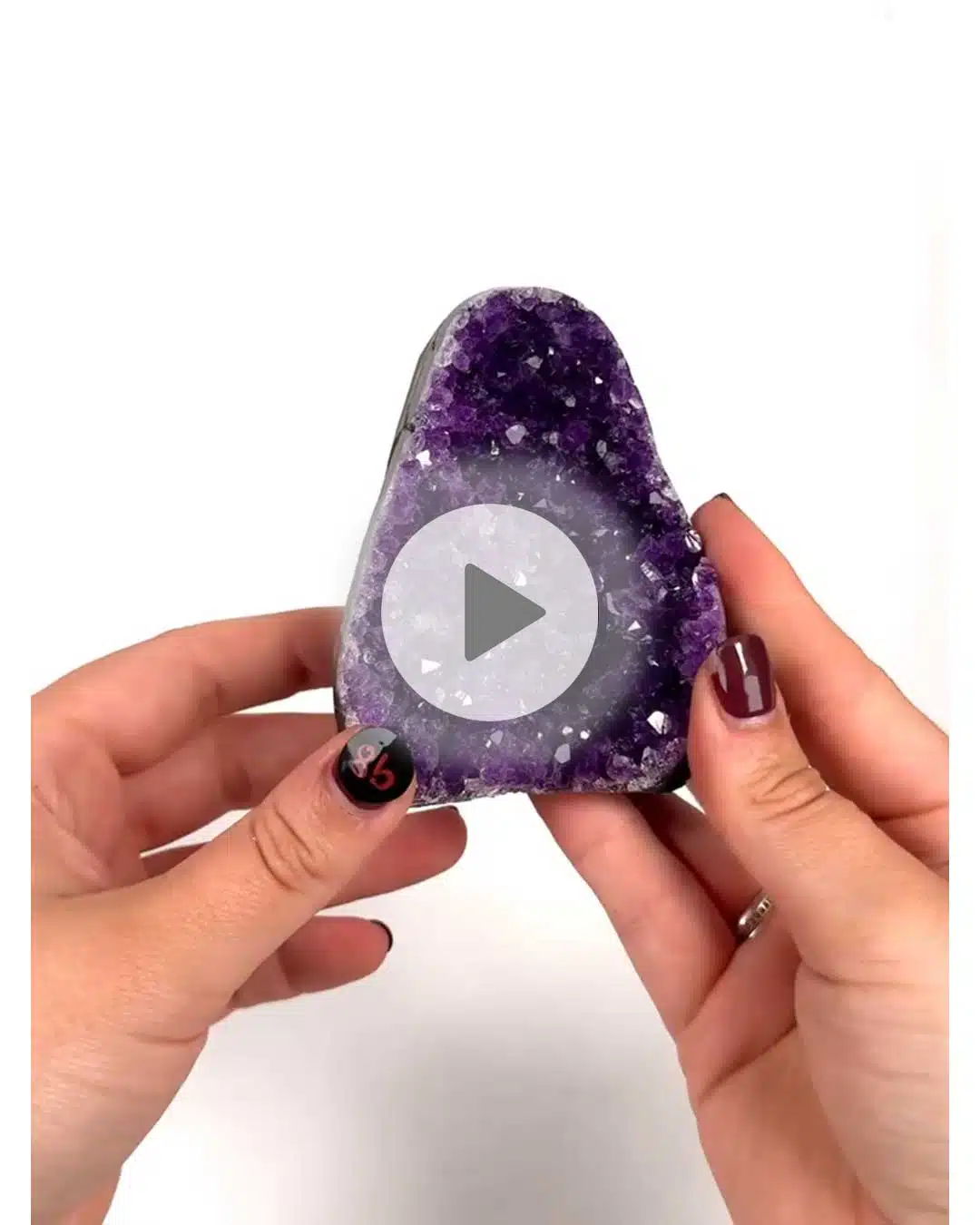 Einzelstueck-Amethyst-Druse-B8