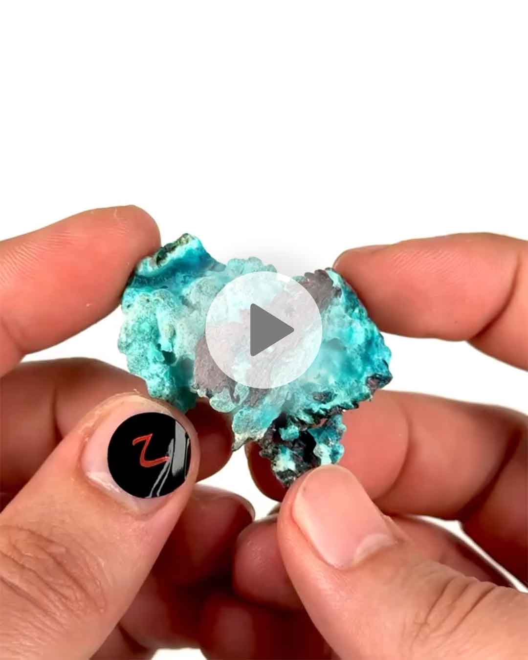 Einzelstueck-Chrysokoll-auf-nativem-Kupfer-2