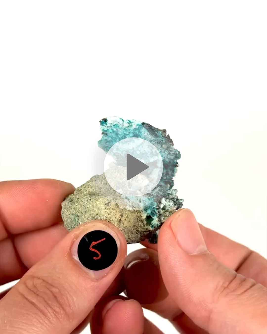 Einzelstueck-Chrysokoll-auf-nativem-Kupfer-5