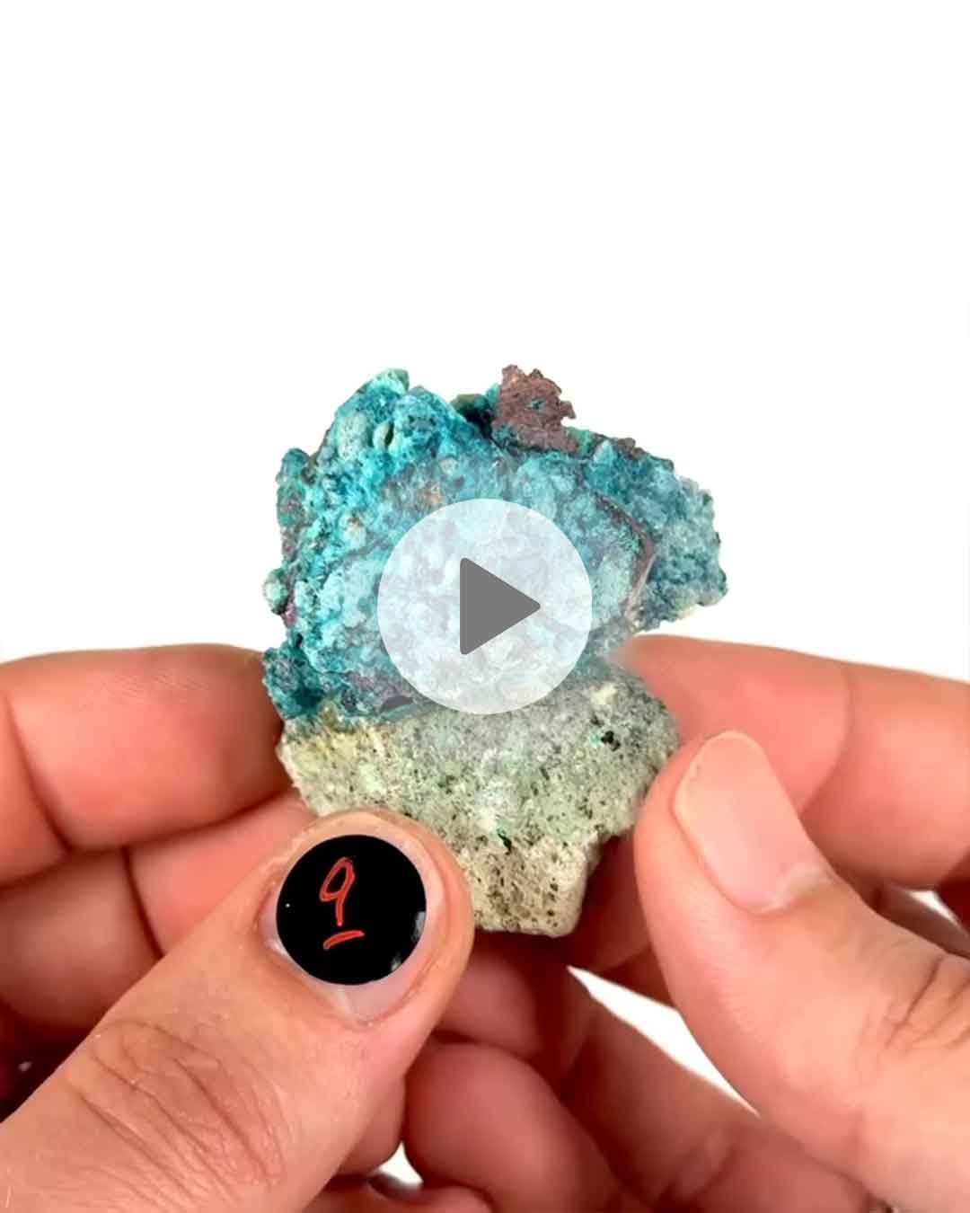 Einzelstueck-Chrysokoll-auf-nativem-Kupfer-9