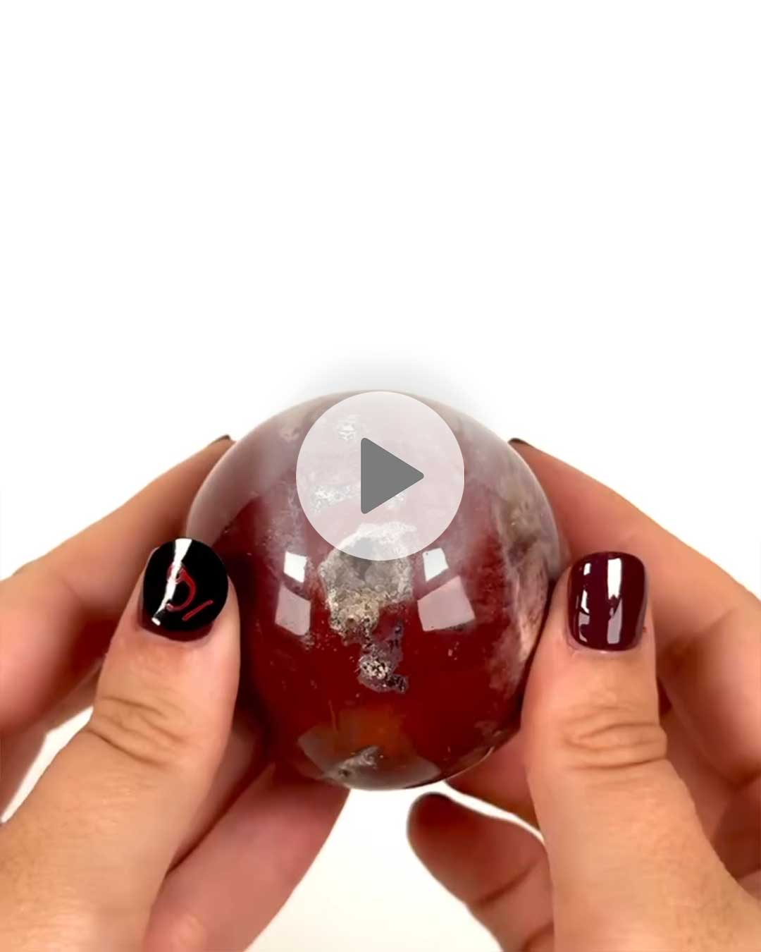 Einzelstueck-Versteinertes-Holz-Kugel-9