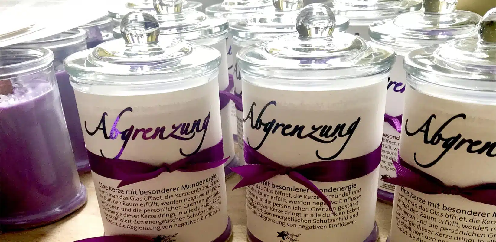 Beifuß – Artemisia vulgaris Energiekerze „Abgrenzung“ Waage-Jungfrau-Mond