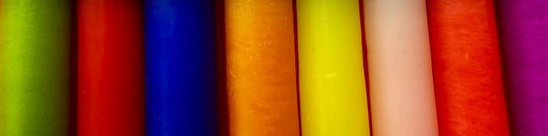 Farben der Kerzen Farben der Kerzen