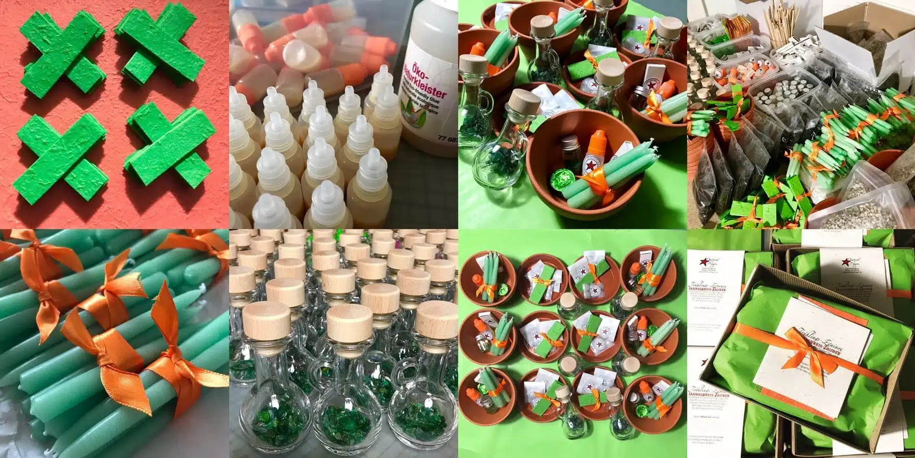 Fruehlings-Tag-und-Nacht-Gleiche Jahreskreis-Ritual-Set Herstellung