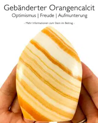 Gebänderter Orangencalcit - Wirkung