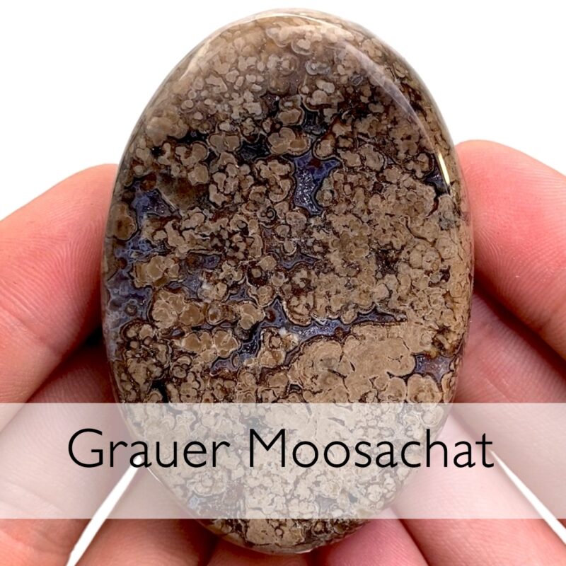 Grauer Moosachat