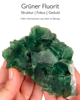Grüner Fluorit (Madagaskar) - Wirkung