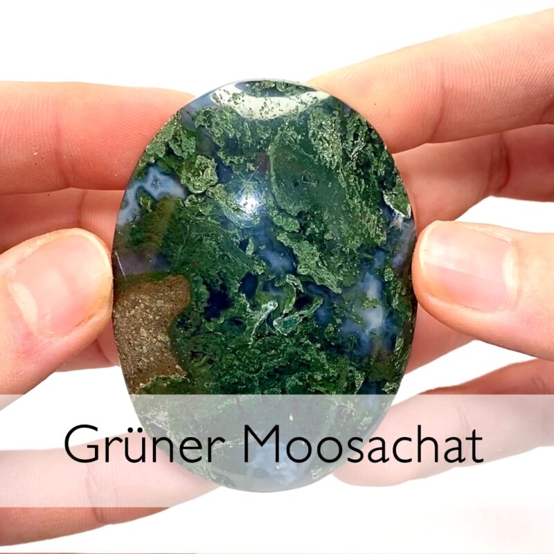 Grüner Moosachat