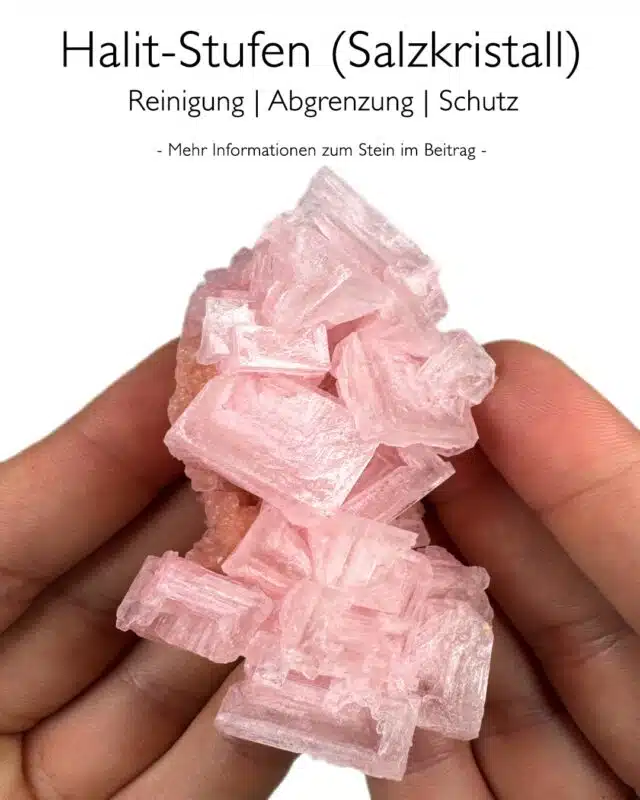Rosafarbener Halit - Wirkung