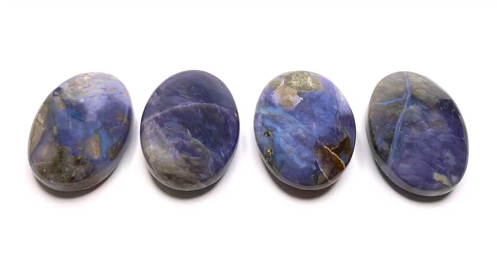 Handschmeichler Lavendel-Chalcedon Glücksstein Halbedelstein  Kraftstein Trommelstein