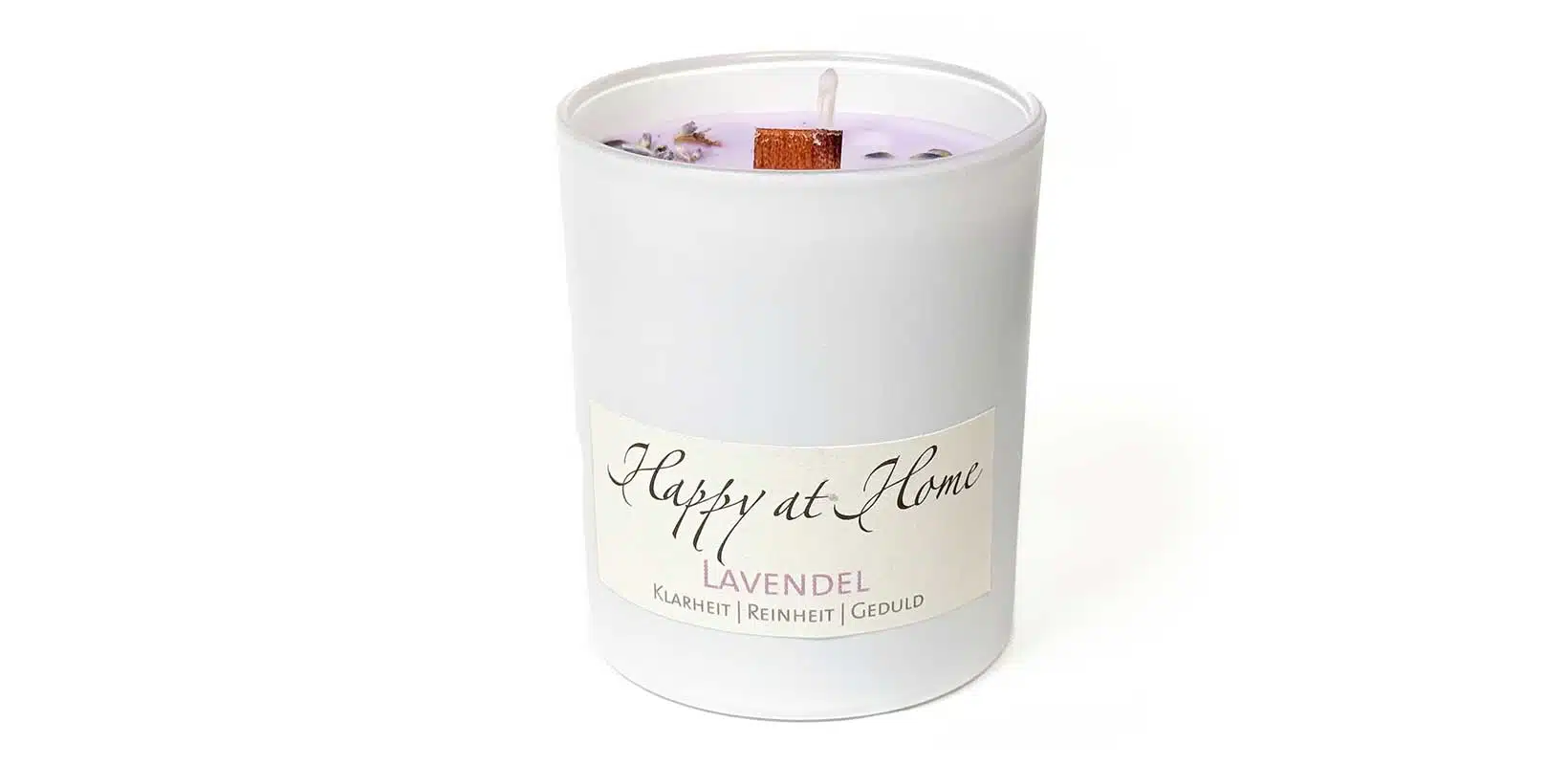 Happy-at-Home-Kerze Lavendel