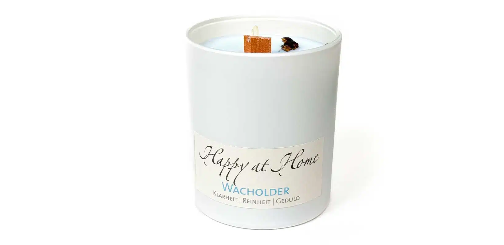 Happy-at-Home-Kerze Wacholder