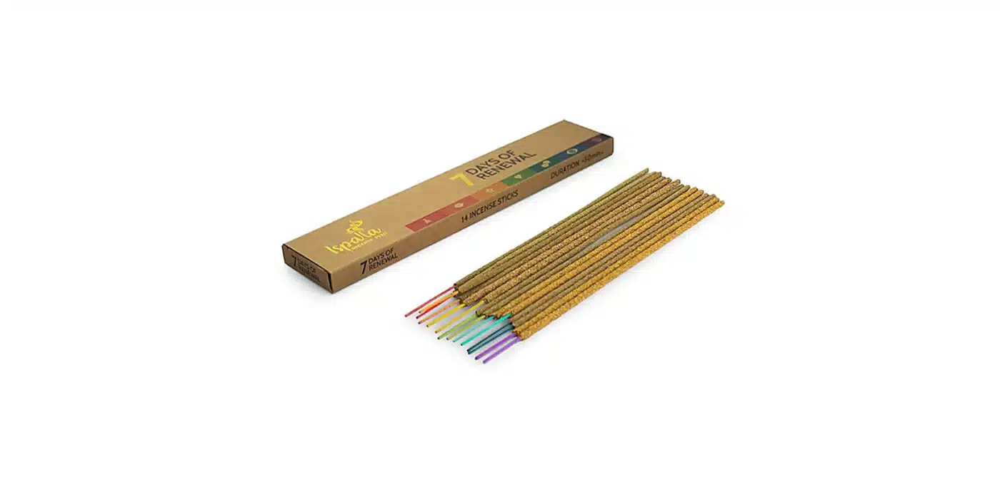 Ispalla Räucherstäbchen Palo Santo 7 Tage Erneuerung