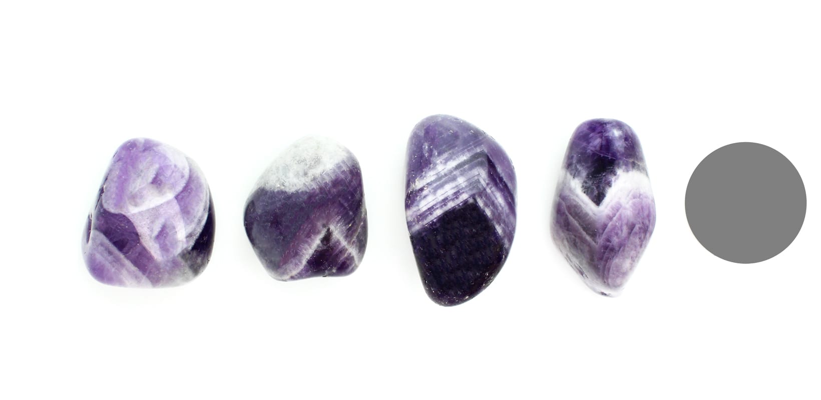 Kraftstein Amethyst - Trommelstein Glücksstein Handstein Handschmeichler