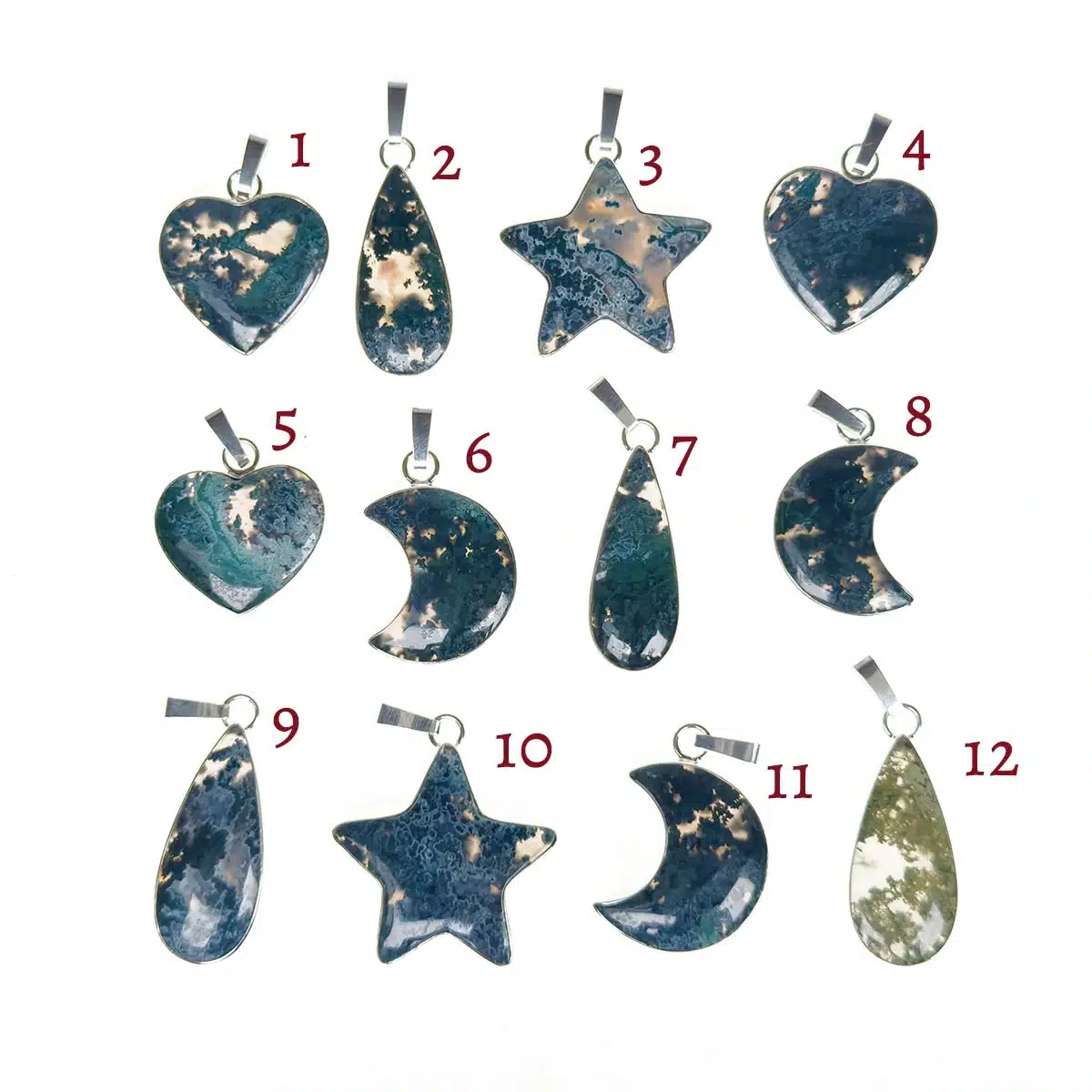 Kraftstein-Anhaenger-gruener-Moosachat-Durchlicht