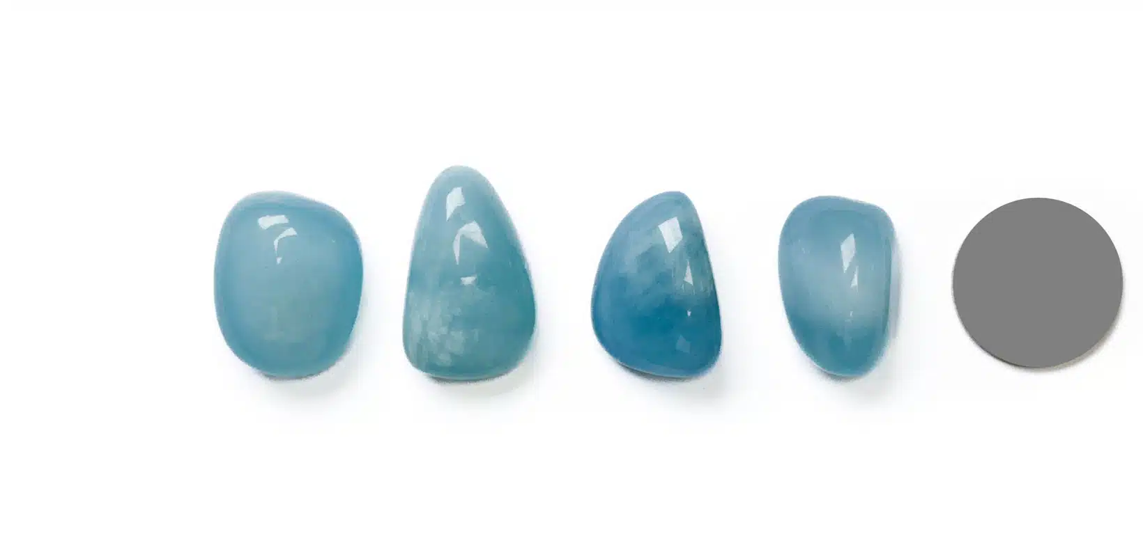 Kraftstein Aquamarin