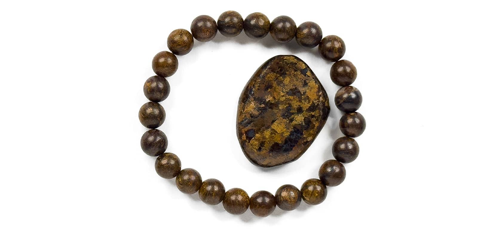 Kraftstein Armband Bronzit