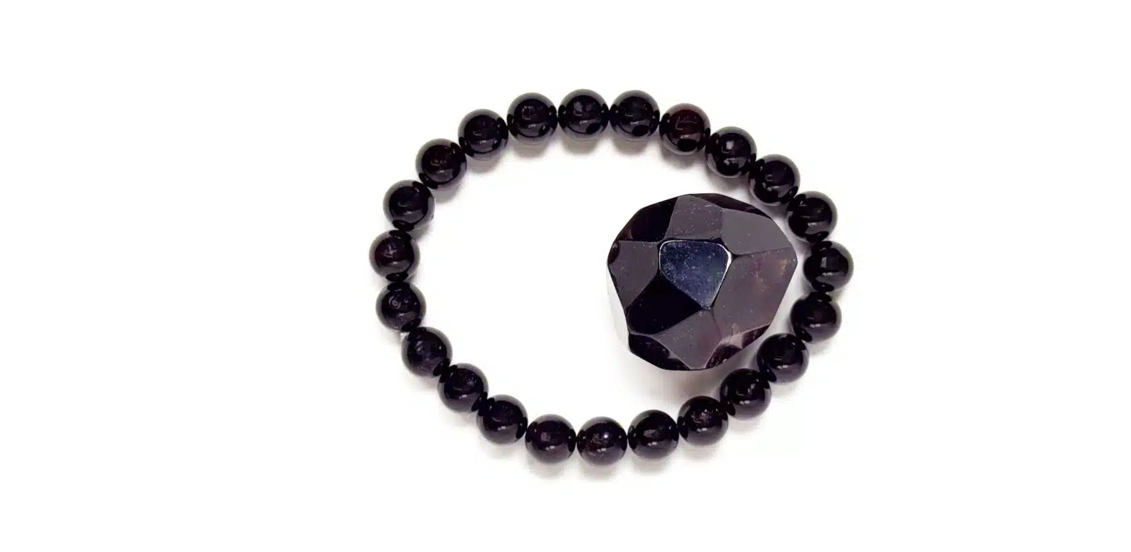 Armband mit Kraftstein-Perlen aus Granat