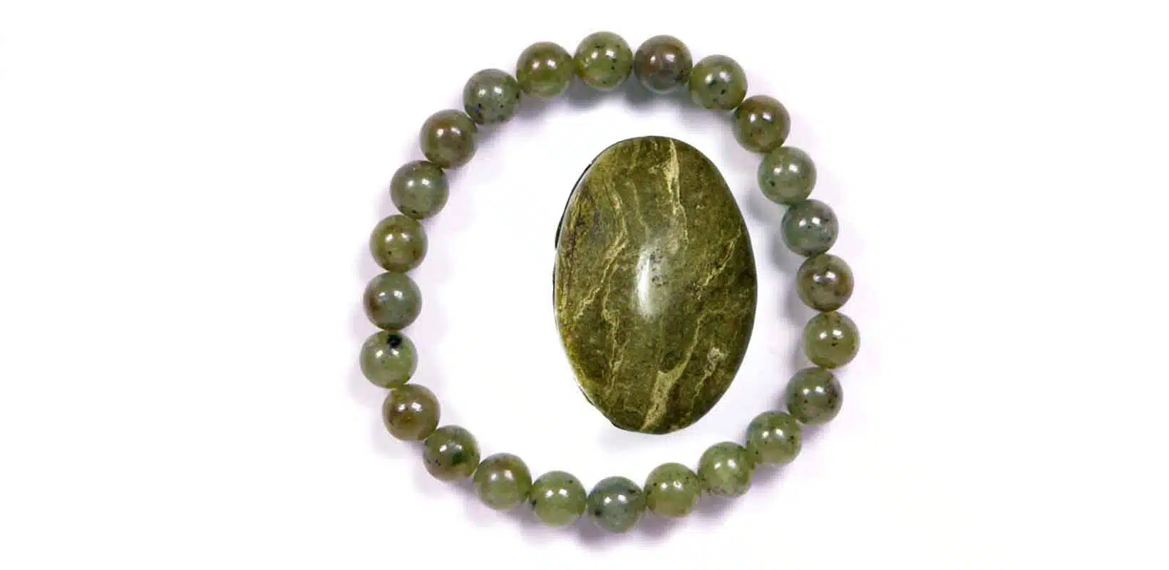 Kraftstein-Armband Olivin-Peridot