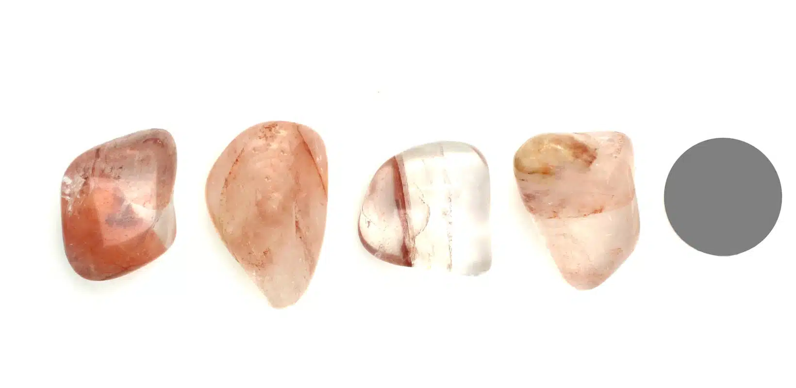 Kraftstein Eisenkiesel - Trommelstein Glücksstein Handstein Handschmeichler