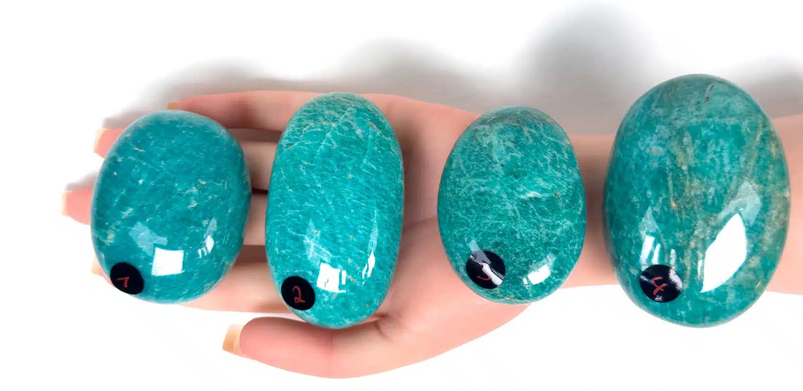 Kraftstein-Handschmeichler - Amazonit