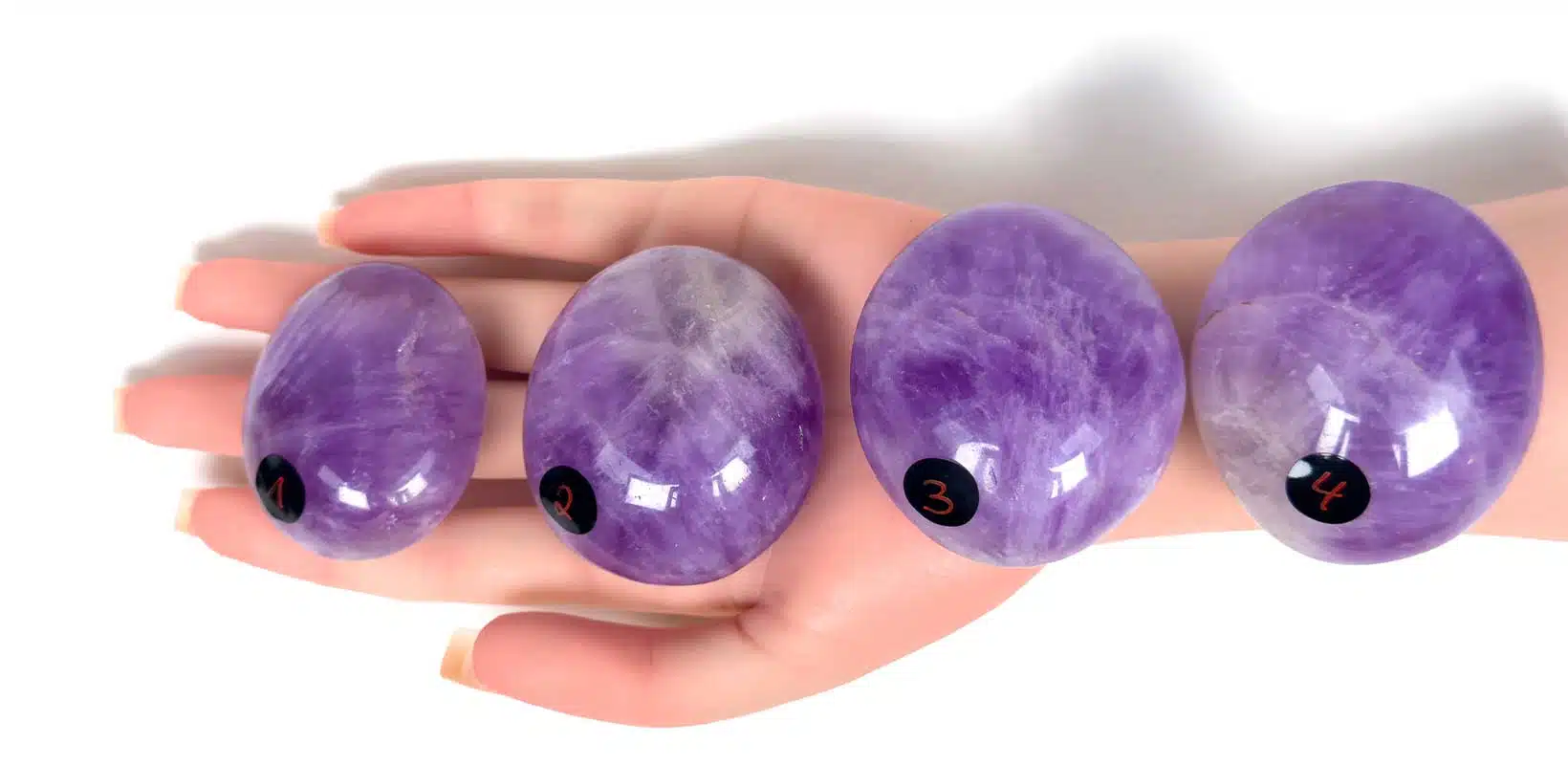 Kraftstein-Handschmeichler - Amethyst